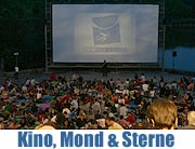 Kino Mond & Sterne geht ins 13. Jahr. Volles Programm vom 14.06.- 19.07.2007 auf der Seebühne/Westpark (Fptp: KMS)